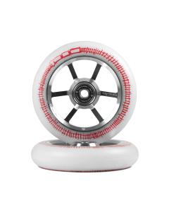 Roues NORTH Riley Maltais Signature Argent/Blanc 