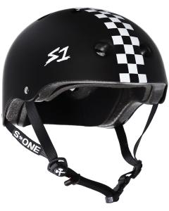Helma S-ONE Lifer Black Matte With Checkers L