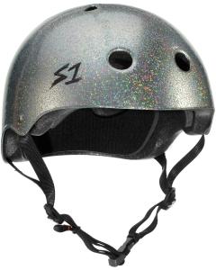 Protections S_ONE Helmet Mega Lifer Silver Glitter - S