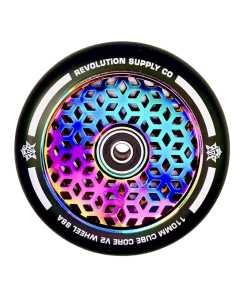 Roue Trottinette REVOLUTION 110mm Cube Cores V2 Neochrome