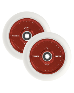 Roue Trottinette FUZION 110mm Thiccboys Red/White