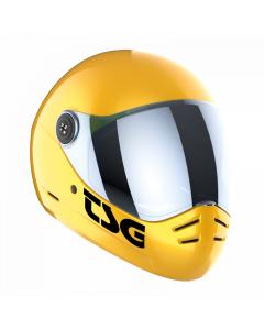 Kask integralny TSG PASS 2.0 (+ DODATKOWY wizjer) GLOSS GOLDRUSH XS