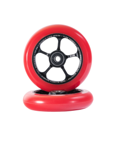 Ruedas de patinete VINYL 110mm Black Red Flow