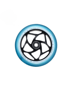 Robogókerék BLUNT három csapágy 120 mm x 30 mm fekete/türkiz