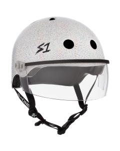 Helma S_ONE HELMET LIFER VISOR WHITE GLITTER - XL