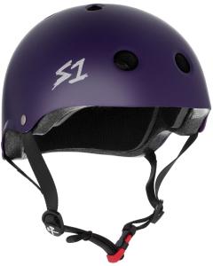 Helma vybavení S_ONE HELMET MINI LIFER PURPLE MATTE - XS