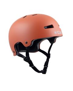 Védelem TSG HELMET EVOLUTION SOLID COLOR SATIN REDWOOD - L/XL