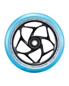 Ruota Monopattino BLUNT 120mm Gap Core Black/Turquoise