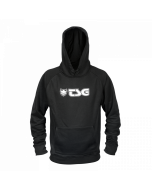 Sudadera con capucha textil TSG clásica negra L