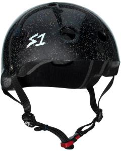Kask S-ONE Mini Lifer Czarny Błyszczący Brokat S