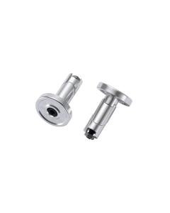 Koncovky gripů BLUNT Bar Ends Alloy x2 Stříbrné
