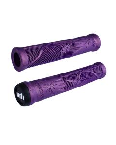 Poignées ODI HUCKER SIGNATURE NO FLANGE IRD. PURPLE