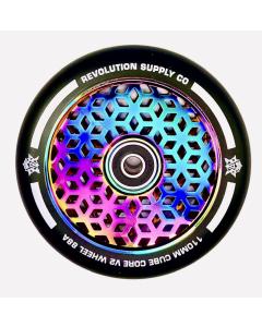 Roue Trottinette REVOLUTION 110mm Cube Cores V2 Neochrome