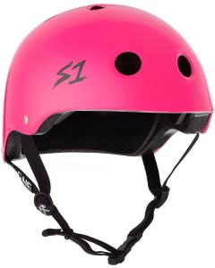S-ONE LIFER HOT PINK GLOSS Helm Maat L