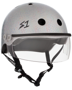Casque S-ONE Lifer Visor Silver Glitter S