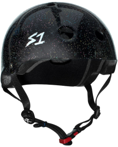 Casque S-ONE Mini Lifer Black Gloss Glitter M