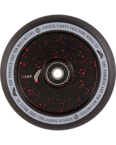 Roue Trottinette STRIKER Lighty Fullcore V3 110mm Splash Black/Red