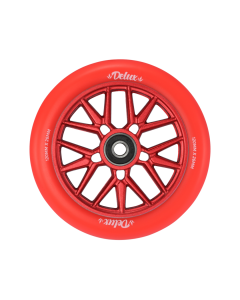 Roue Trottinette BLUNT 120mm Delux Rouge/Rouge