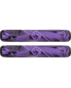 Poignées STRIKER 163mm Black/Purple
