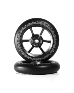 Ruote Monopattino NORTH William Holm Sig 24mm Matte Black (x2)