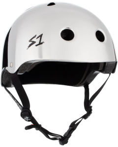 Casque S-ONE Lifer Silver Mirror Gloss M