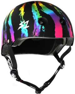 Casque S-ONE Lifer Black Matte Rainbow Swirl S