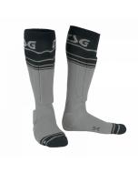 Chaussettes avec protections intégrées TSG Riot Grey Striped L