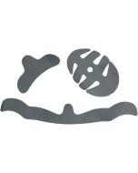 Pad Kit DC TSG Cement Grey - XL