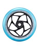 Robogókerék BLUNT 120 mm-es résmag fekete/türkiz