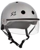 Casco S-ONE Lifer Visor Silver Glitter M