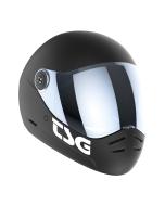 Kask integralny TSG PASS 2.0 (+ DODATKOWY wizjer) SATYNOWY CZARNY XL