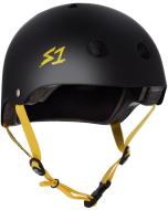 Helma S_ONE LIFER BLACK MATTE YELLOW STRAPS - L
