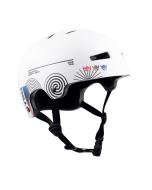 Protecții TSG Helmet Evolution Graphic Design White Board-Cast - L/XL