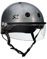 Helm S_ONE Helm Lifer Visor Silver Glitter - XL