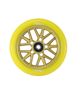 Roue Trottinette BLUNT 120mm Delux Jaune/Jaune