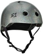 Helm S-ONE Lifer Silver Glitter S
