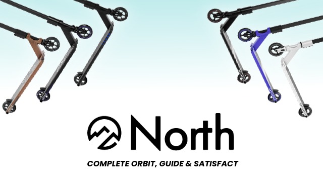 North SCOOTER : GUIDE / ORBIT / SATISFACT